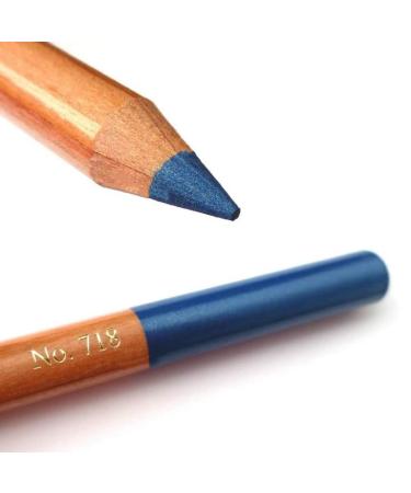 Eyeliner Pen Miss Tais Eyebrows Lips Eyes Eyebrow Pencil Make-Up Mother of Pearl Sea Blue