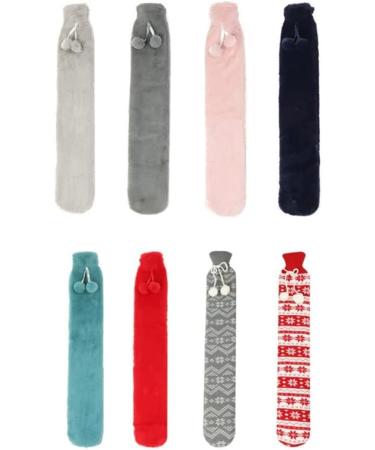 MYAMIA 2L Long Hot Water Bags with Handbag Cover | Portable Rubber Warm Bag for Waist & Neck - International Shipping Available - Buy Online on GoSupps.com