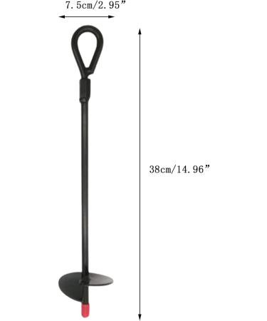 Liummrcy Heavy Duty Dog Camping Stakes - Durable Ground Anchor & Leash System for Large Dogs - Buy Online on GoSupps.com