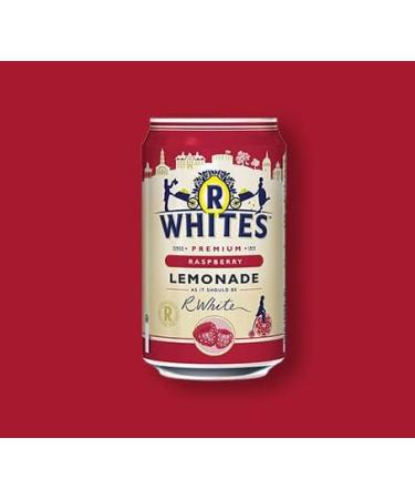 R Whites Premium Raspberry Lemonade 330ml x 24 - Buy Online on GoSupps.com