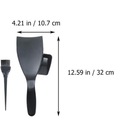 Lurrose 1Set Highlighter Set Hair Color Board Hair Dye Board highlighting board for hair DIY hair dye tools hair dye kit Hair Dyeing Brush Hair Tint Tool balance paddle plastic flat top - Buy Online on GoSupps.com