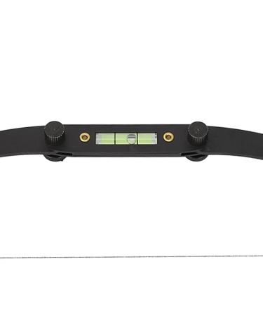 Bow Line Ruler - Foldable Eyebrow Makeup Ruler & Mapping Tool Kit for Microblading | Permanent Makeup Precision (Black - Buy Online on GoSupps.com