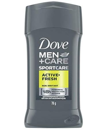 Dove Men + Care Antiperspirant Active + Fresh 2.7 oz (Pack of 3) - Long-lasting Protection for Men - Buy Online on GoSupps.com