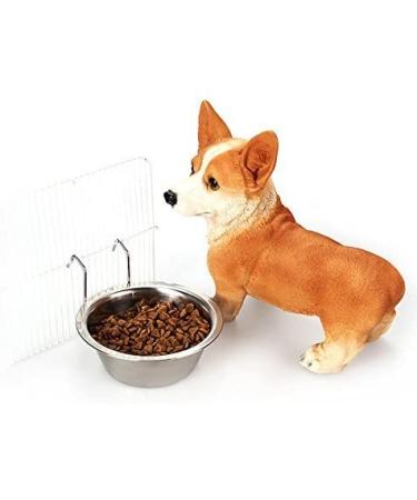 Wontee Stainless Steel Hanging Pet Bowl for Birds, Parrots, Small Dogs & Cats - Cage Feeder for Food & Water - Buy Online on GoSupps.com