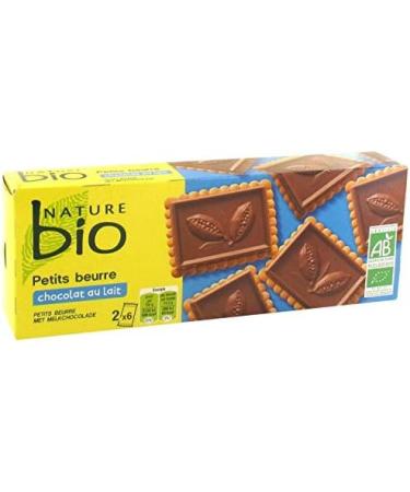 NATURE BIO - Petit Beurre Milk Chocolate Bar 150G - (Pack of 4) - Buy Online on GoSupps.com