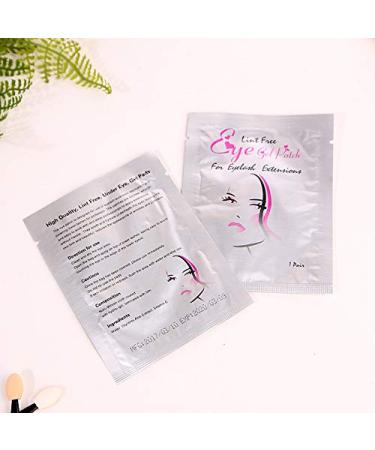 50 Pairs Eyelash Extension Under Eye Gel Pads - Lint Free Eye Masks for Beauty Makeup | Essential Eyelash Extension Supplies - Buy Online on GoSupps.com