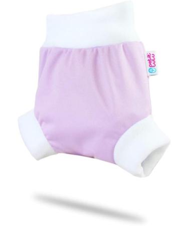 Petit Lulu Overpants Size M (6-10 kg) - Premium Pull-on Diaper Overpants for Babies - Purple Color - Buy Online on GoSupps.com