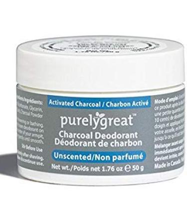 Purelygreat Charcoal Deodorant (Charcoal Unscented)