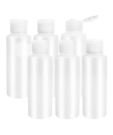 Fumanduo 6 pieces of travel bottles set 100ml plastic bottle of cosmetics containers for filling transparent empty cosmetics travel containers Mini air bottle flight for lotion vacation vacation - Buy Online on GoSupps.com