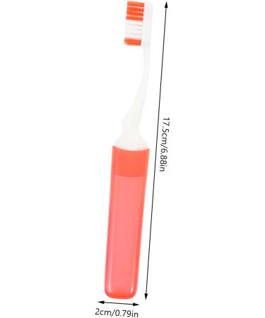 Buy Gogogmy Travel Toothbrush Set - 4 Foldable Outdoor & Camping Brushes for Adults & Kids - Buy Online on GoSupps.com