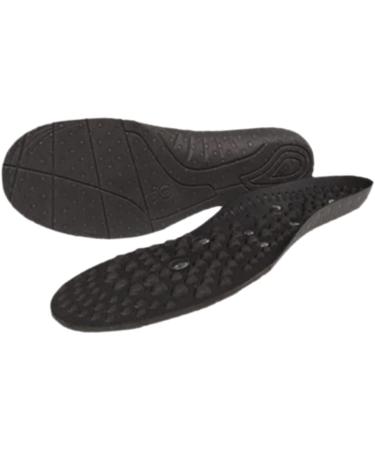 2 Pairs Magnetic Massage Insoles for Foot Care - Arch Support Insoles - Comfort and Pain Relief - Black - Buy Online on GoSupps.com