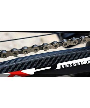 Daiky 2pcs Carbon Fibre Chainstay & Frame Protector Set for Bicycle MTB BMX - Buy Online on GoSupps.com
