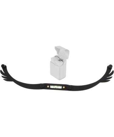 FOMIYES 4pcs White Outfit White Eyebrow Microblading Kit Level Ruler Aluminum Alloy Eyebrow Line - Buy Online on GoSupps.com