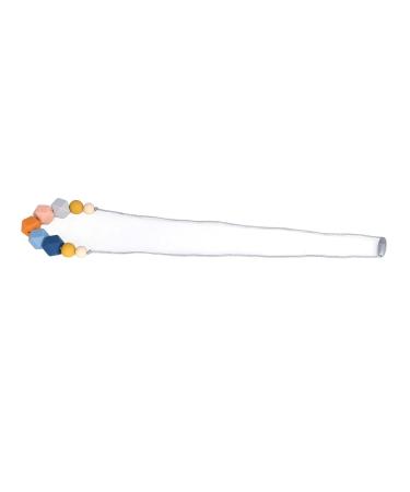 Portable Food Grade Silicone Baby Teether - Style 2 | High Flexibility Teething Collar for Babies - Buy Online on GoSupps.com
