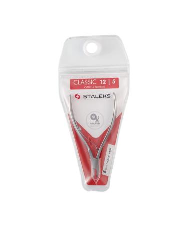 Classic Cuticle Nippers 1/2 Jaw 0.2 Inch (5 mm) - STALEKS NC-12-5 | Precision Nail Care for Perfect Manicures - Buy Online on GoSupps.com