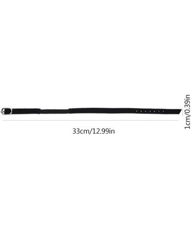 Shop Ecoticfate Black Transparent Elastic Shoe Straps for High Heels | Anti-Lose Buckle Ankle Belts - Perfect for Your Suede Styles - Buy Online on GoSupps.com