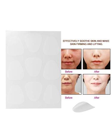 24pcs Anti Fold Patches - Triangular Transparent Forehead Stickers for Skin Lifting & Firming | Reduce Frown Lines - Buy Online on GoSupps.com