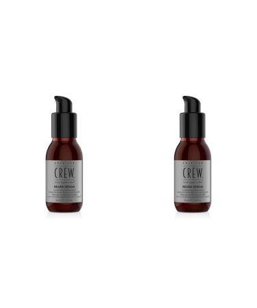 American Crew - Beard Serum 50 ml nourishing beard oil for more smoothness high -quality oil for the shave preparation Bartserum leaves no residues (pack of 2) 50 ml (2 pack)