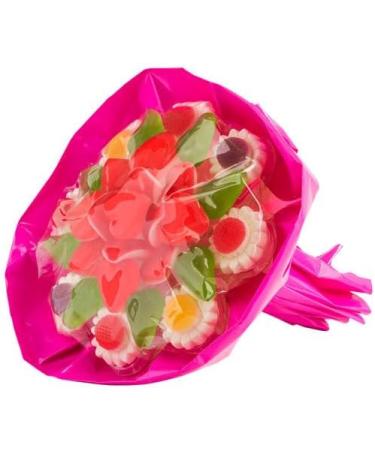  Jung Look-o-Look Bouquet of heart-shaped cabbage flowers and fruit gum flowers tied in a bouquet for birthday Mother's Day wedding anniversary - Buy Online on GoSupps.com
