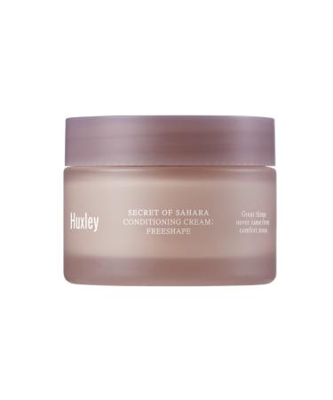 Huxley Secret of Sahara Conditioning Cream Free Shape 50ml / 1.69 fl.oz Hydrating Barrier Moisturizer Korean Moisturizing Cream Cactus Fermentation Liquid Ceramide Cream