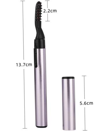 1pc Electric Eye Curler Heated Lash Curler Long-Lasting Eyelash Curls Rechargable Batteries Rechargable d Batteries Electric Lash Curler Eyelash Curler Purple Heating 14.30X1.40X1.10CM - Buy Online on GoSupps.com