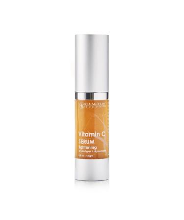 RD ALCHEMY - Natural Vitamin C Serum - Improves skin tone and texture and helps fade age spots Melasma and sun spots creating a brighter glowing skin tone!