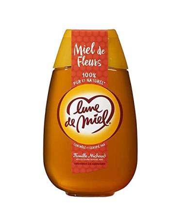 Honeymoon 100% Pure and Natural Flower Honey 500g (pack of 4)