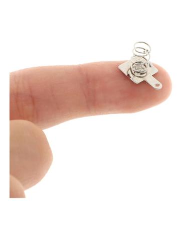 10 Pairs Metal Springs for AA AAA Batteries - Replacement Contact Plates - Silver Positive & Negative - Buy Online on GoSupps.com