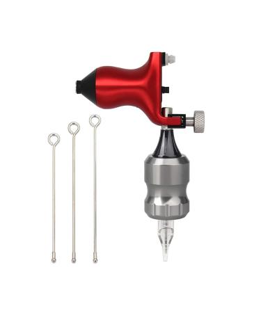 Ambition 32mm Cartridge Tattoo Grips - Adjustable Twist Handle Tubes, CNC Carved Aircraft Aluminum - 5 Piece Set in Grey for Professionals and Beginners - Buy Online on GoSupps.com