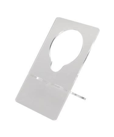 Soft Silicone Nose Model - 3D Piercing Practice Tool with Acrylic Stand | Waterproof Jewelry Display for Beauty Salons - Light Skin Color - Buy Online on GoSupps.com