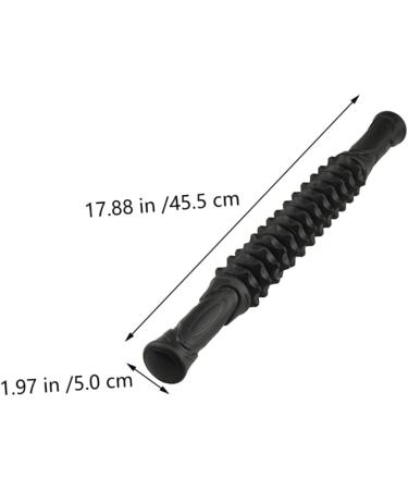 Healeved 3 Pack Massage Roller Stick - Leg & Neck Muscle Relaxation Device for Deep Tissue Therapy - TPR Exercise Roller for Yoga & Fitness - Buy Online on GoSupps.com