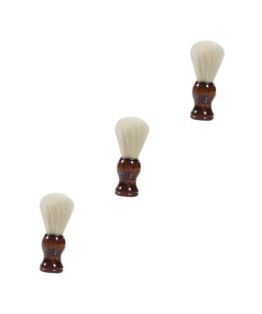 Angoily 3st dashboard decorations for cars Bart comb for men witch hat for headband for women pink headband portable beard cleaning brush beard brush model man bamboo