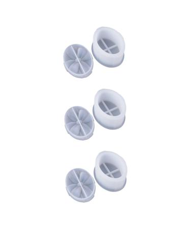 COHEALI Resin Molds 3pcs Box box mold silicone soap mold Silicone Casting Molds DIY Silicone Mold tool jewelry Whitex3pcs 8.1X10.5CMx3pcs