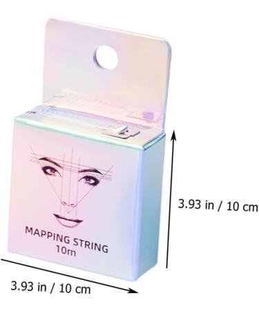 SOESFOUFU Eyebrow Drawing Ruler 2pcs Eyebrow Positioning Line Makeup Tools Eyebrow Wire Ruler Ink Eyebrow Mapping Ruler - Buy Online on GoSupps.com