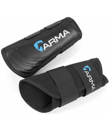 Shires Arma Air Motion Brushing Boots - Black Black Cob - Buy Online on GoSupps.com