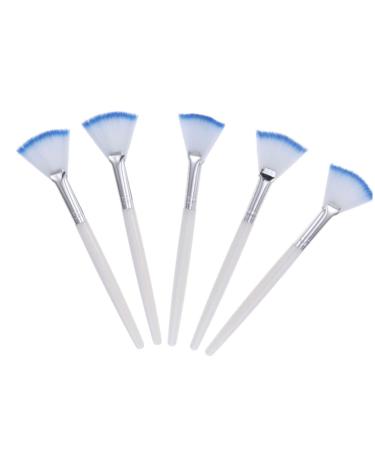 FRCOLOR facial applicator brush body lotion applicator brush silicone basting brush makeup fan acid cosmetic Applicator Fan-shaped Brush Makeup
