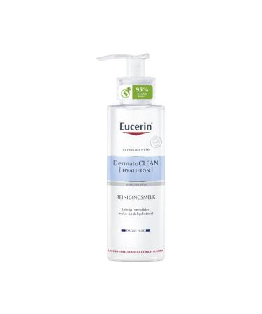 Eucerin DermatoCLEAN Hyaluron Cleansing Milk 200 ml Unscented 200 ml (1 pack)