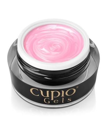 Cupio Cupio Builder Gel Pearl Bloom Pink Glow UV/LED Builder Gel - Bright Pink with Pearl Effect - Stable and Smooth - 15ml
