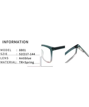 Buy Blue Light Blocking Reading Glasses - Anti Glare HD Computer Goggles & Gaming TV Eyeglasses 2.50 C1 for Eye Protection | International Shipping Available - Buy Online on GoSupps.com