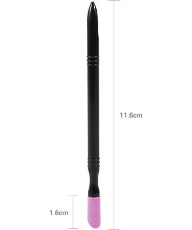 Quartz Nail Art Cuticle Pusher Pen Cuticle Remover Scrub Polish Quartz Pusher Stick Pen Manicure Pedicure Repair Tool - Buy Online on GoSupps.com