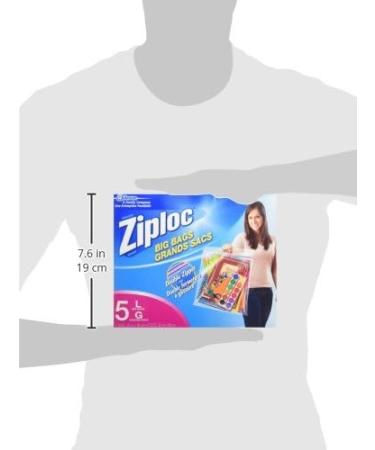 Ziploc Big Bags Clothes and Blanket Storage - Large - 5 Count - Buy Online on GoSupps.com