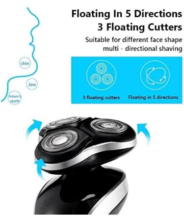 Buy Professional 4D Electric Head Shaver for Bald Men - Rechargeable USB Hair Clipper & Trimmer - Buy Online on GoSupps.com