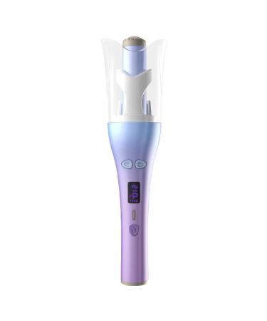 Auto Hair Curling Wand Large Rotating Barrel Electric Hair Rollers Temperature Control Hair Curling Iron for Wavy Hair - Professional Styling Tool(EU PLUG)