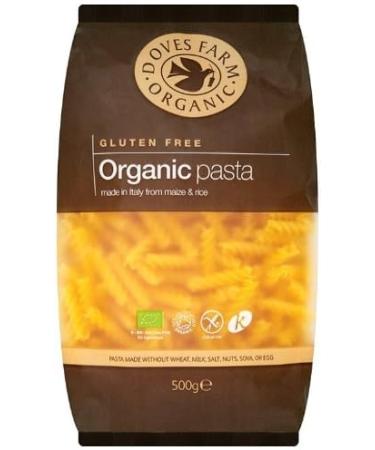 Doves Farm | Organic Maize/Rice Fusilli | 8 x 500g - Buy Online on GoSupps.com