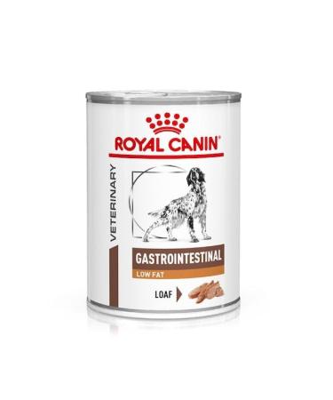 Royal Canin Veterinary Gastrointestinal Low Fat Mousse |12 x 420 g |Diet all-in feed for adult dogs |To support digestion and overweight