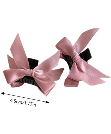 AJTUTUS Small Bowknot Hairpin for Women Girls Korean Sweet Bangs Hair Claw Supplies Accessories - Buy Online on GoSupps.com