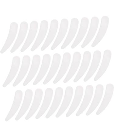AUTSUPPL 200 Pcs Mask Scoop Cream Scoop Spa Applicator Brush for Makeup Mask Spatulas White - Buy Online on GoSupps.com