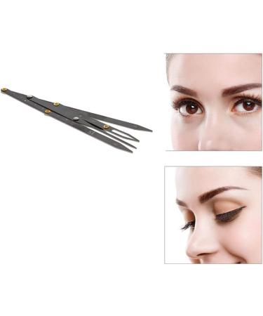 zalati Eyebrow Stencil Ruler Eyebrows Golden Ratio Three-point Positioning Balance DIY Ruler Makeup Caliper Microblading Supplies Shaper Ruler for Eyebrow Measure Tool - Buy Online on GoSupps.com