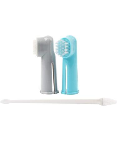 Toy Pets 5 set Pets Dog Toothbrush - Dog Toothpaste and Toothbrush Set Pet Finger Brush Toothbrush Stain Remover for Dog Pet Cleaning Toothbrushes - Buy Online on GoSupps.com
