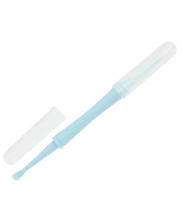 Qtqgoitem Plastic Handle Dual Way Earpick Ear Wax Remover Cleaner Babyblue (Model: ece c3d dde fd3 5f9)